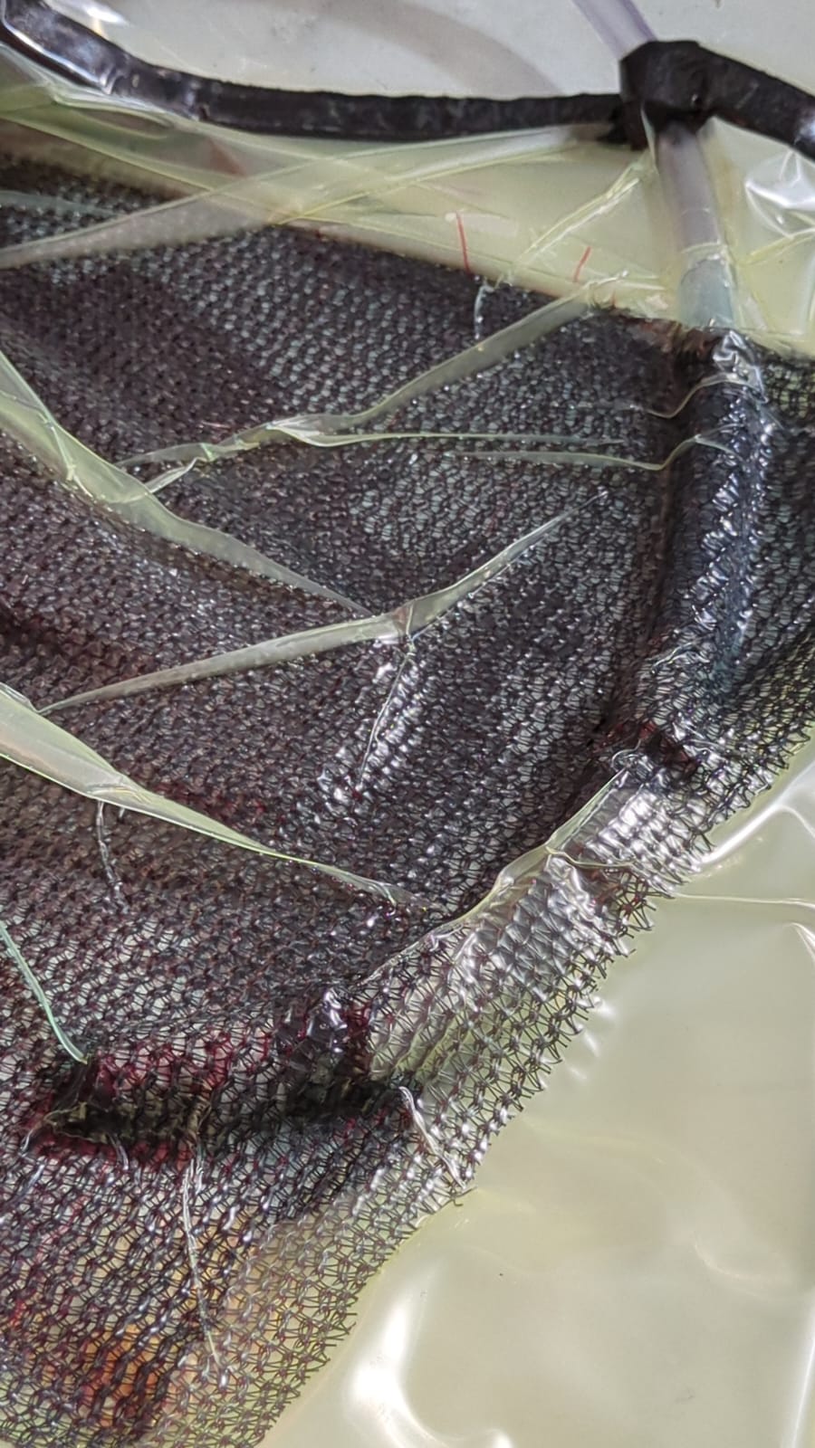 Composite vacuum process detail